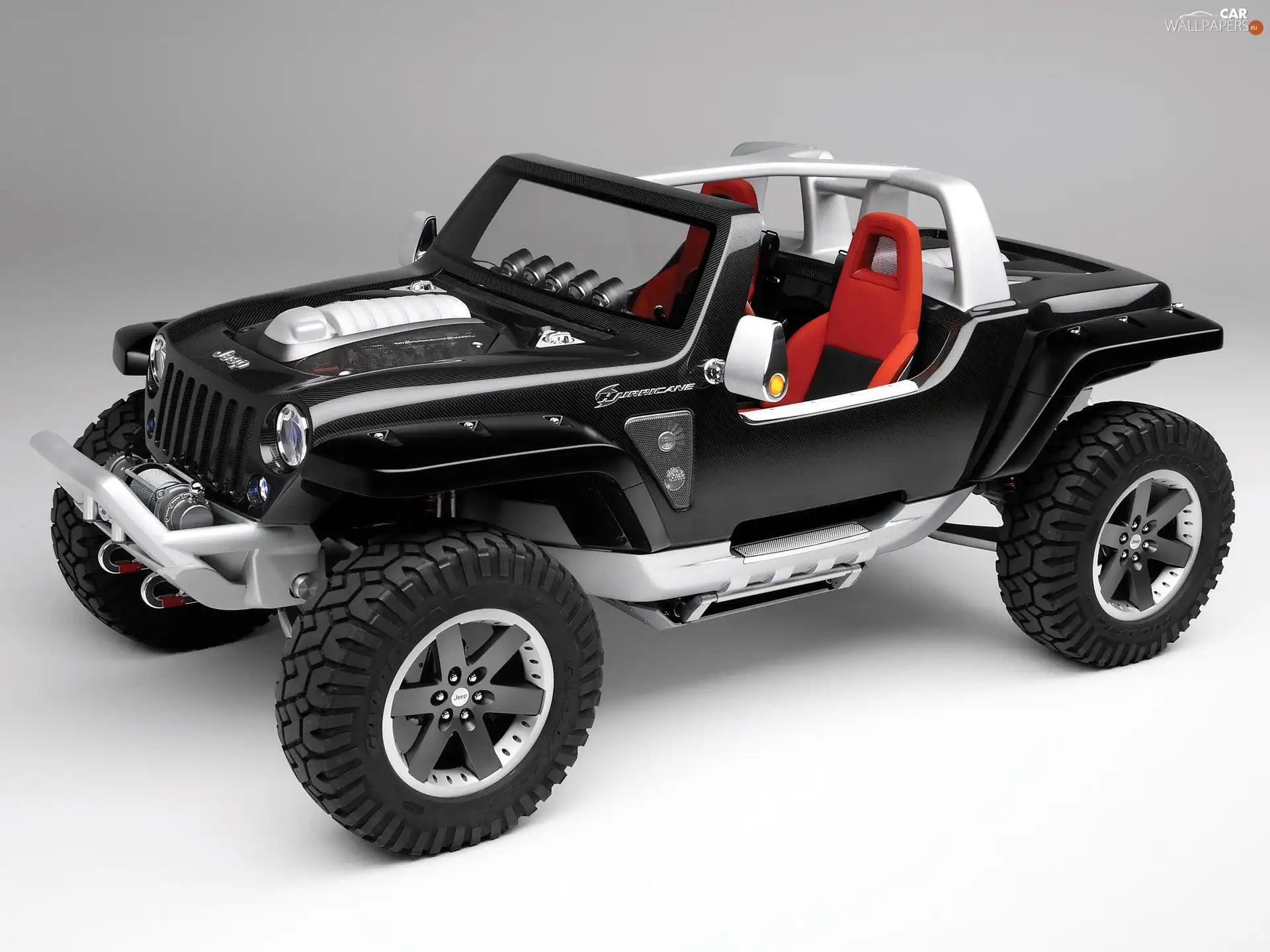 car, Jeep Hurricane, Concept