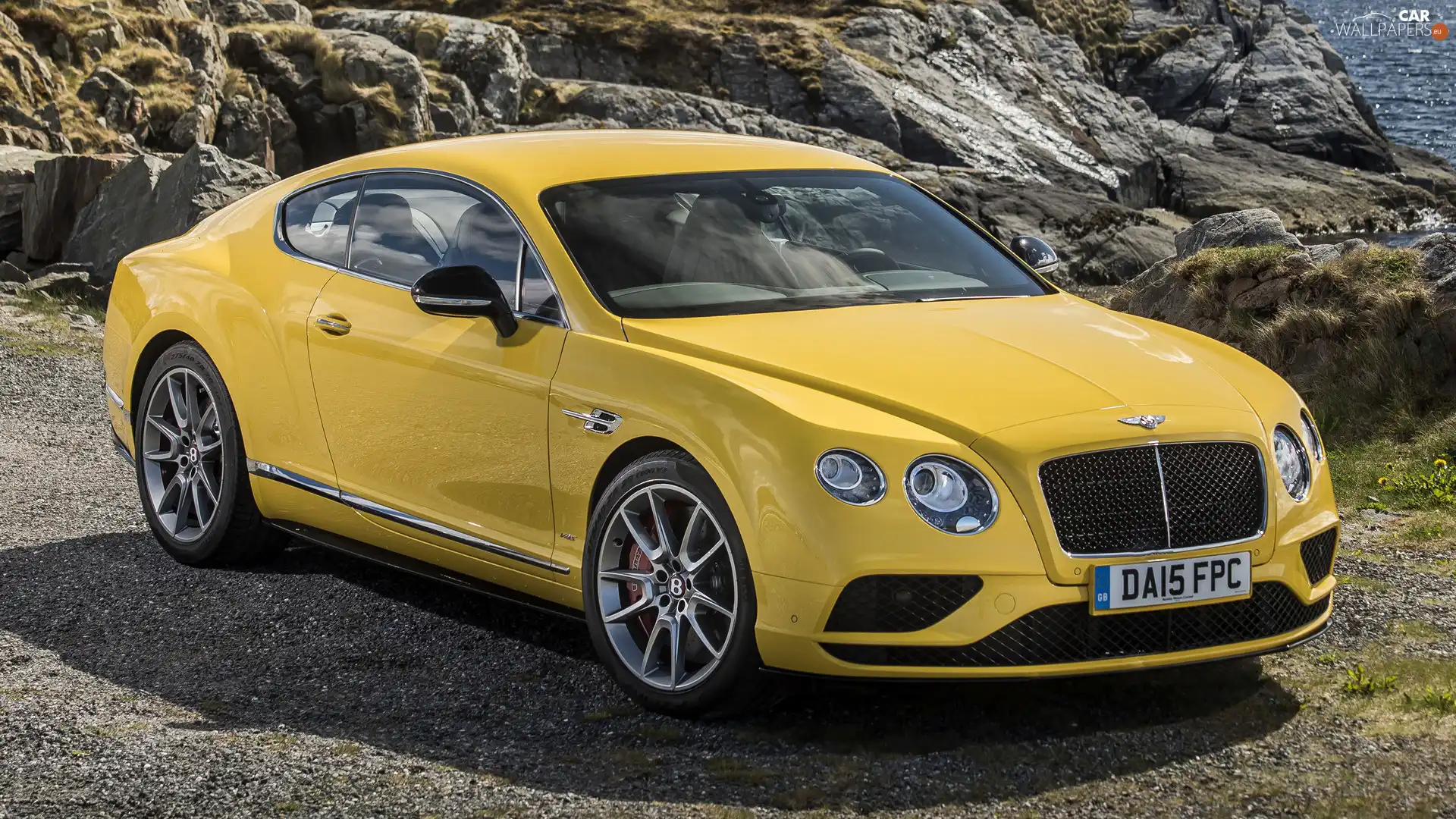 Yellow, Bentley Continental GT