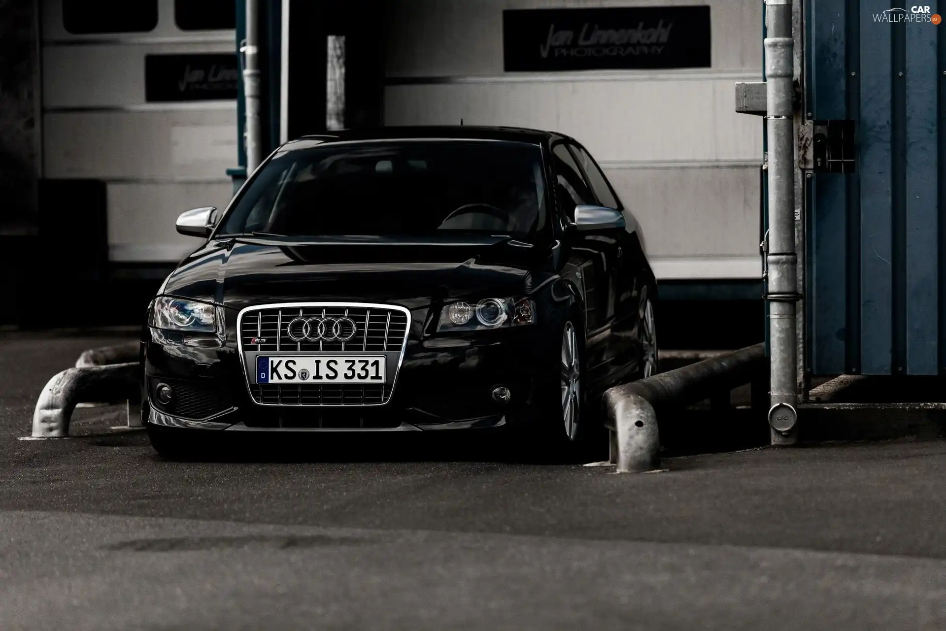 Audi, Black, Parked, S3