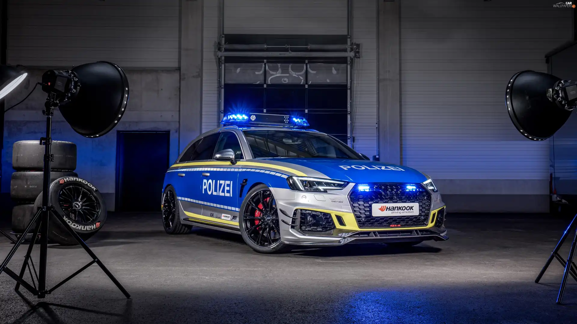 Police Car, Audi RS4