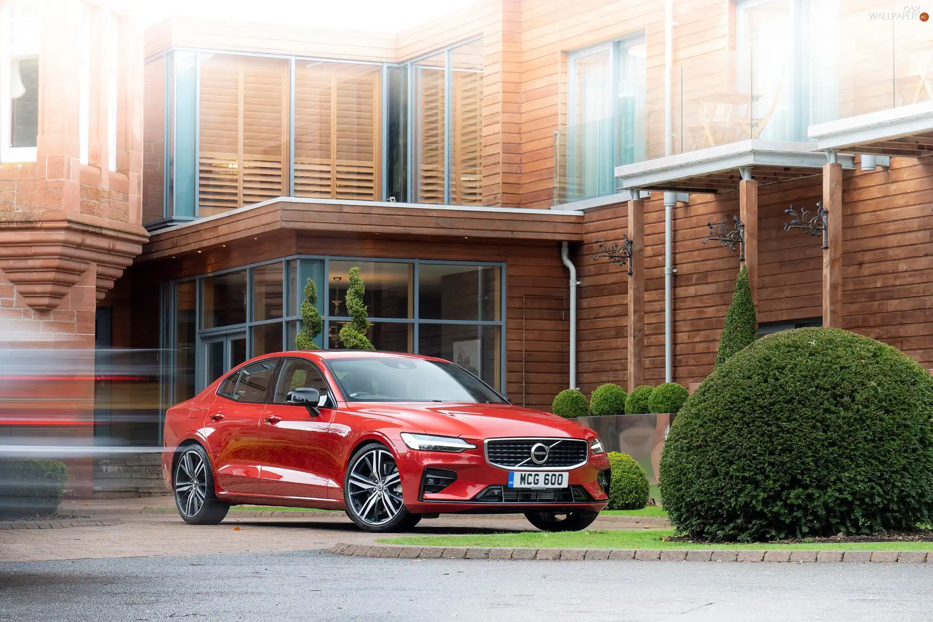 house, Red, Volvo S60