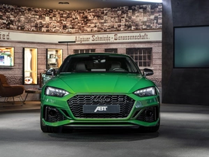 Audi RS5, coupe, green ones, ABT