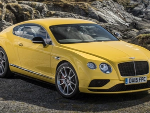 Yellow, Bentley Continental GT