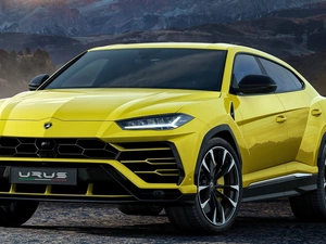 2018, Yellow, Lamborghini Urus