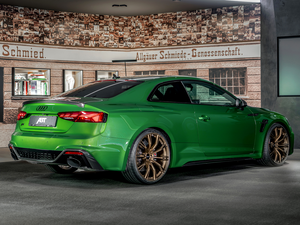 ABT, green ones, Back, side, coupe, Audi RS5