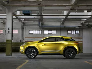 2015, Yellow, Mitsubishi eX Concept