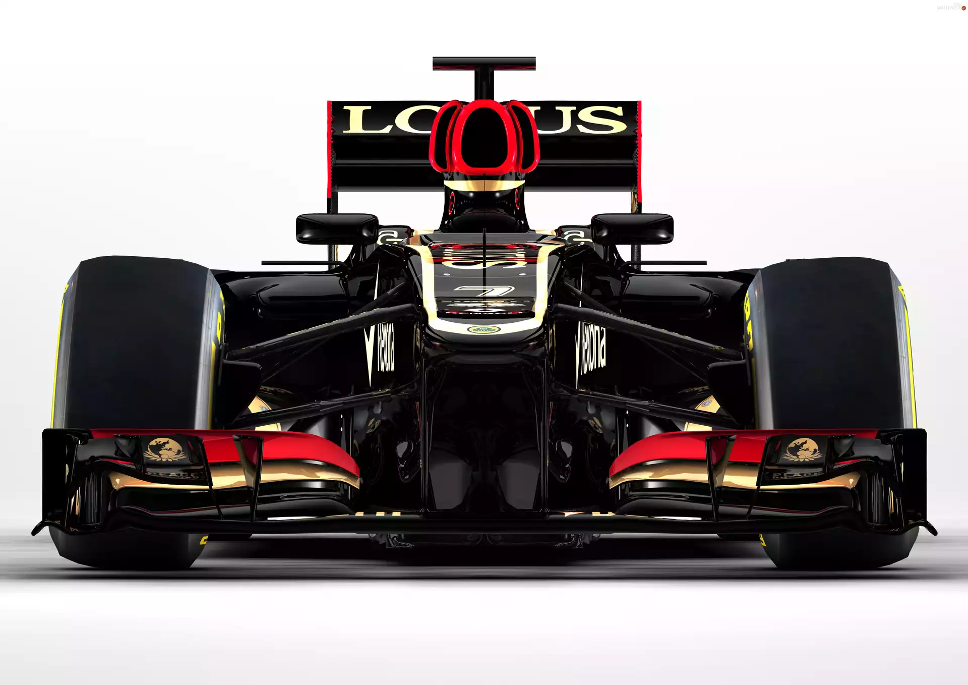 F 1, Black Car, bolide