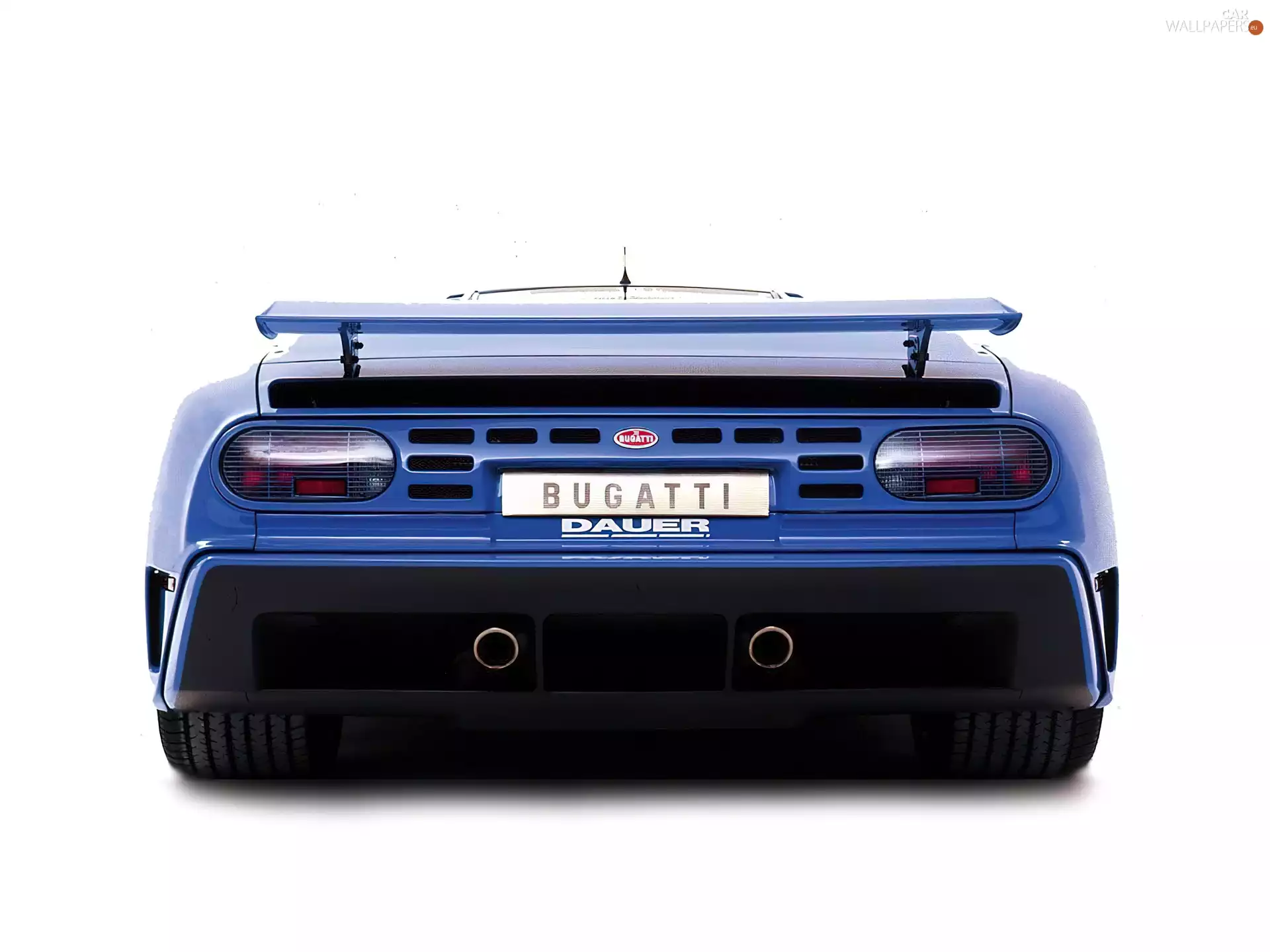 Back, Bugatti EB 110