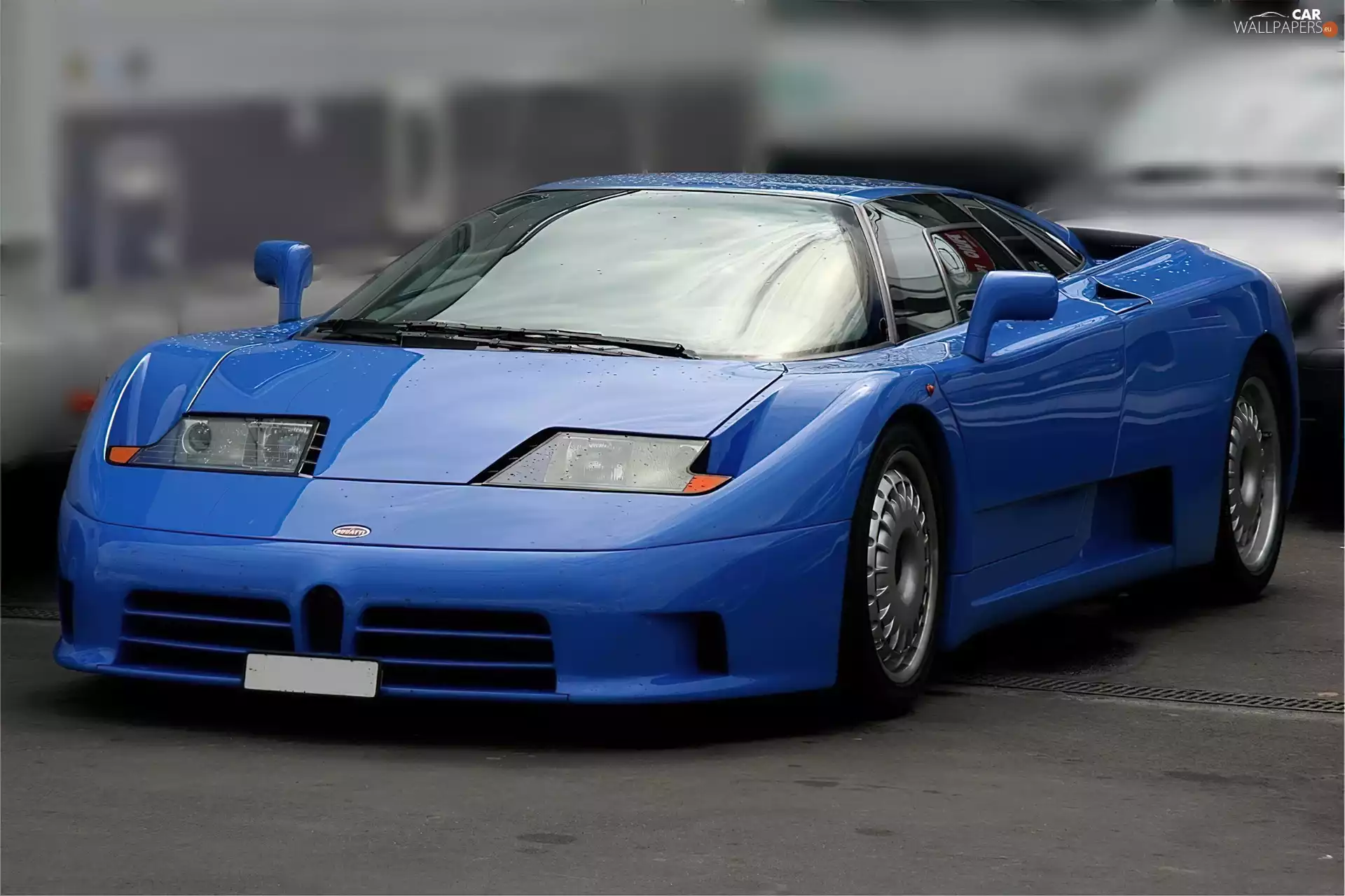 blue, Bugatti EB 110