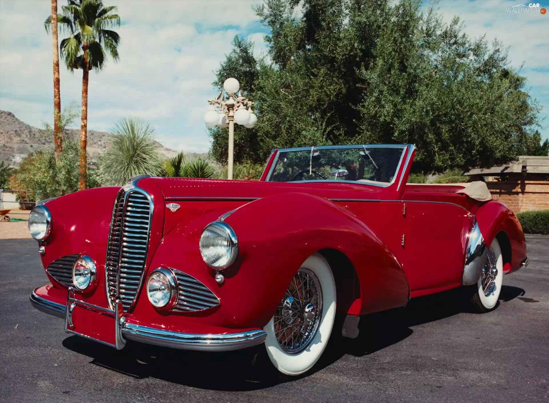 Delahaye 135, Automobile, antique, Cabriolet