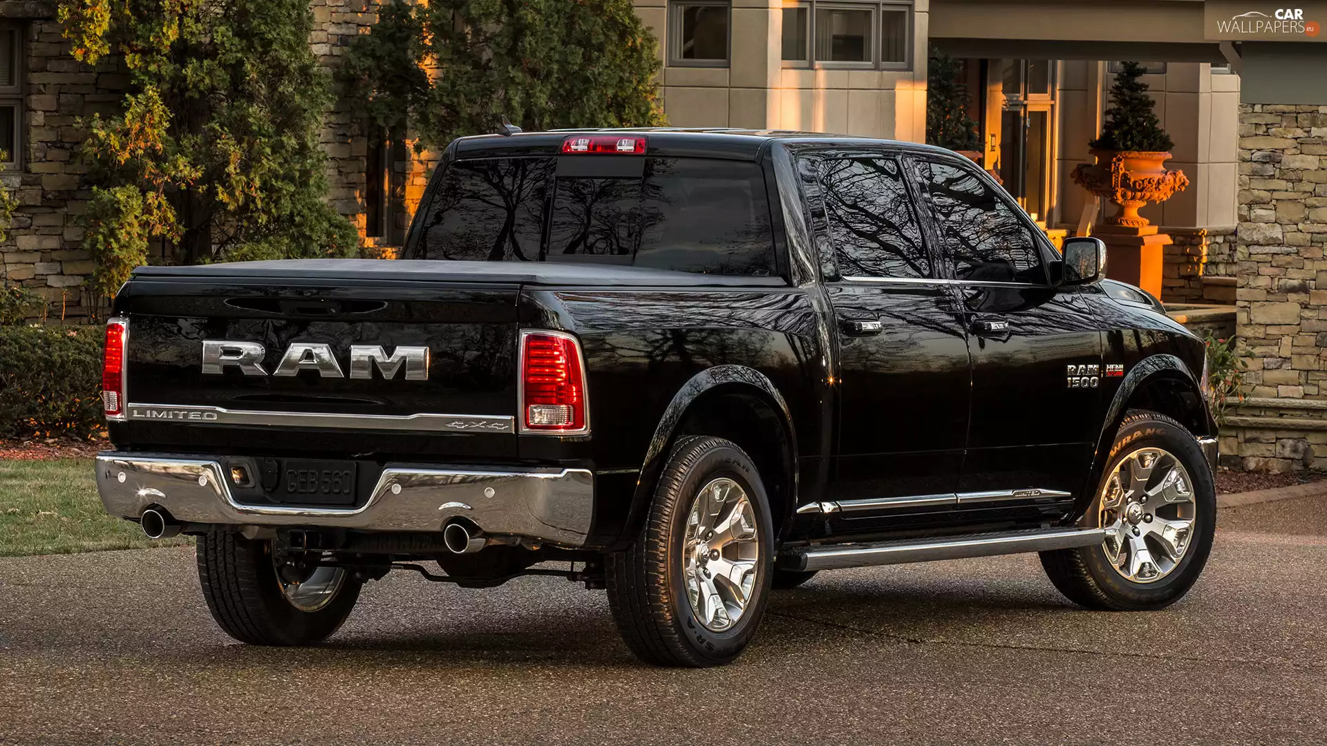 Black, Dodge Ram 1500