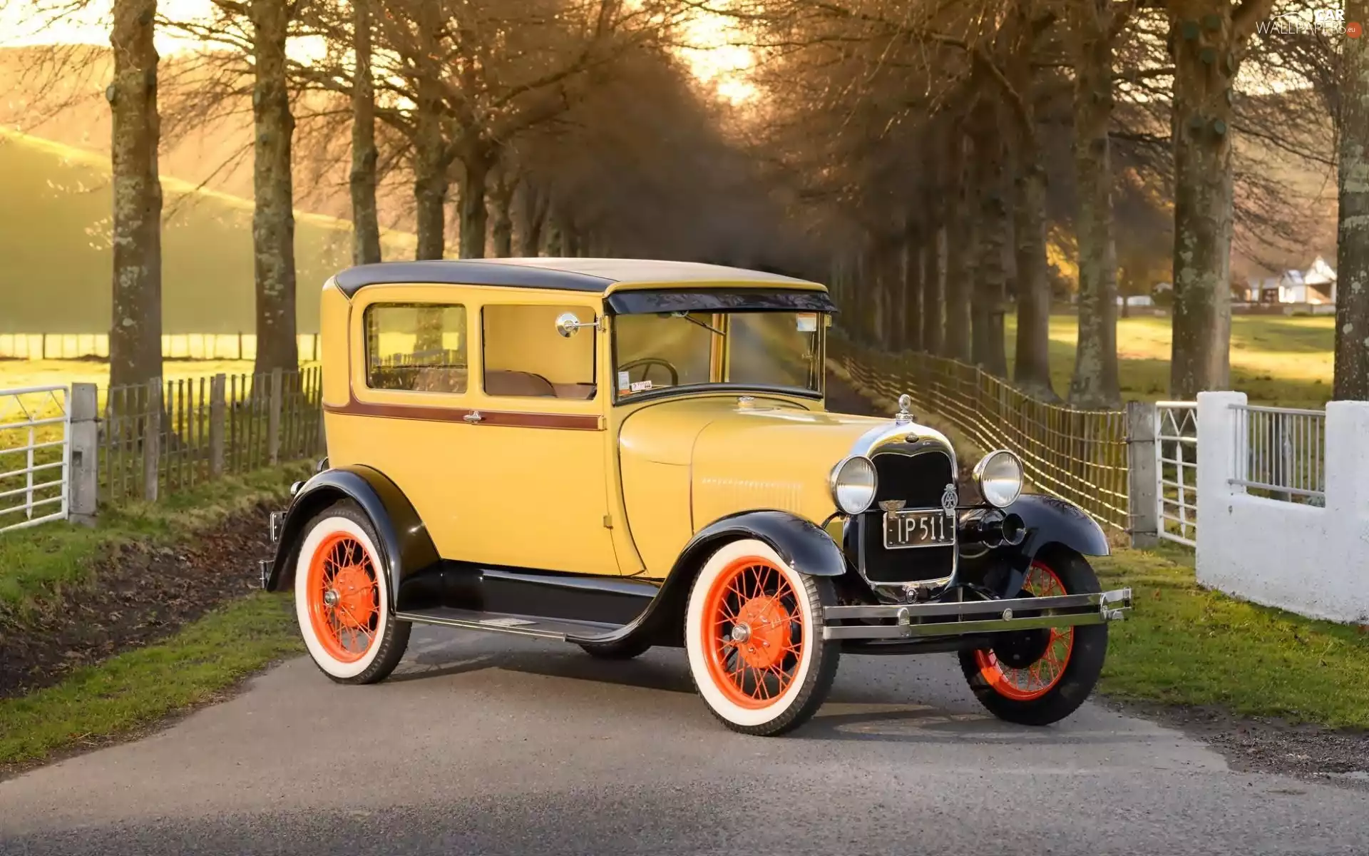 Ford, 1928, Retro, Tudor, Classic