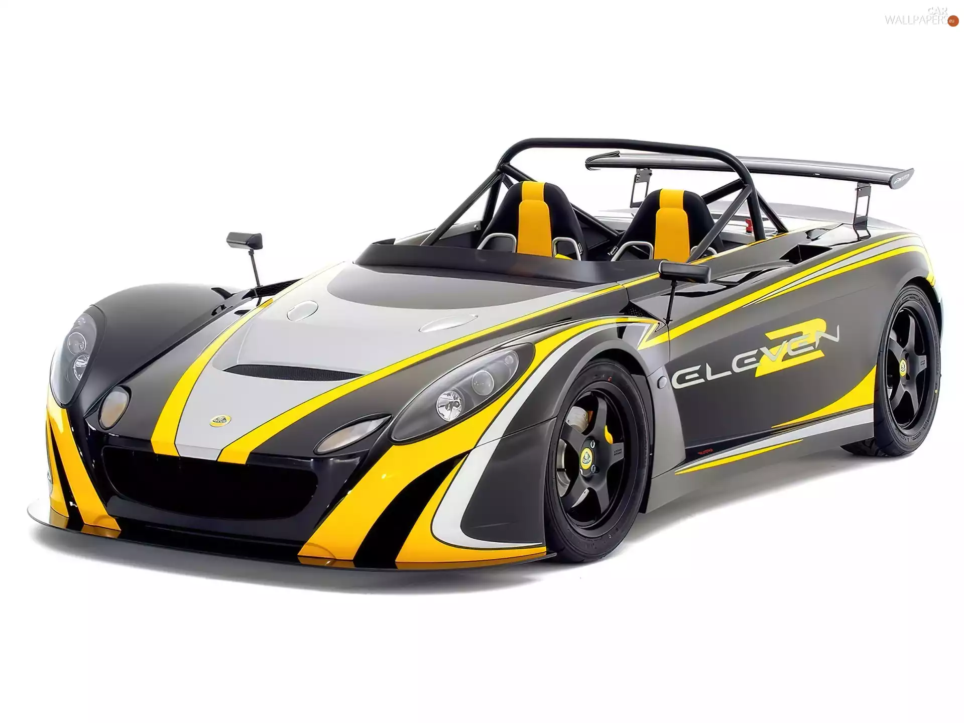 Lotus 2-Eleven, black, Yellow
