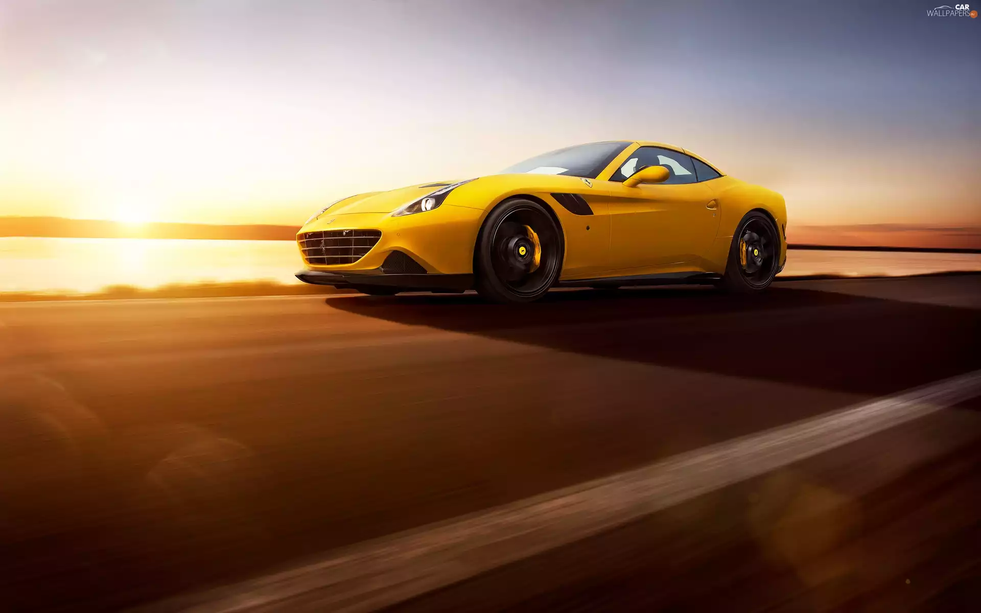T, 2015, Ferrari, California, Yellow