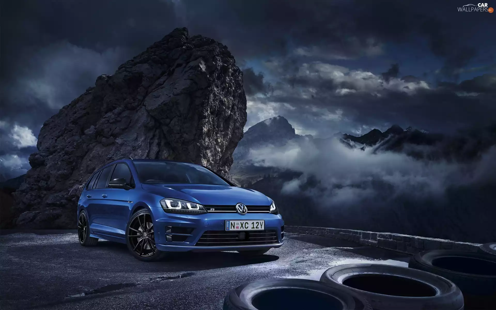 Rocks, Volkswagen Golf VII R Wolfsburg Edition, 2015