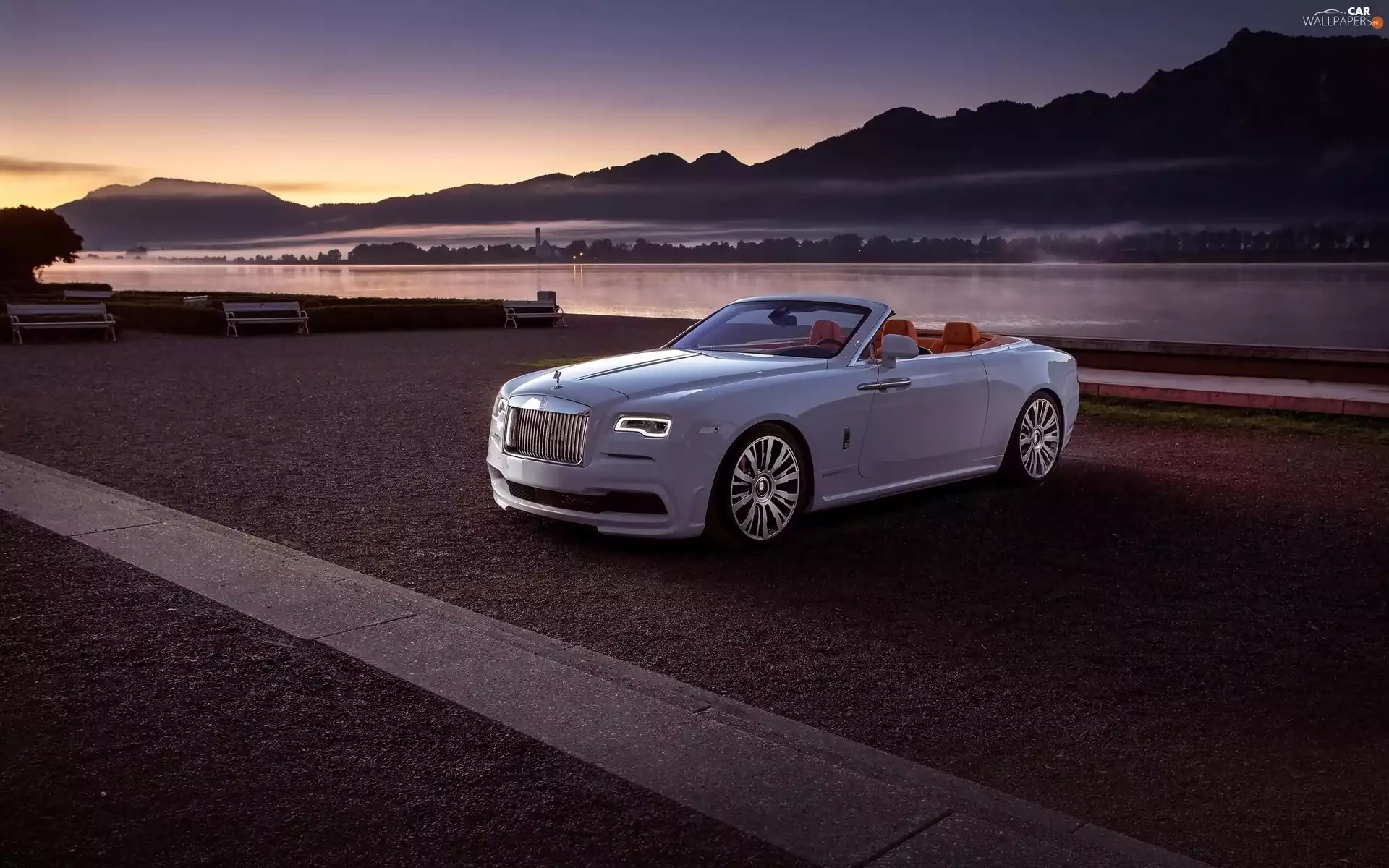 Rolls-Royce Dawn Spofec, Great Sunsets, River, 2016