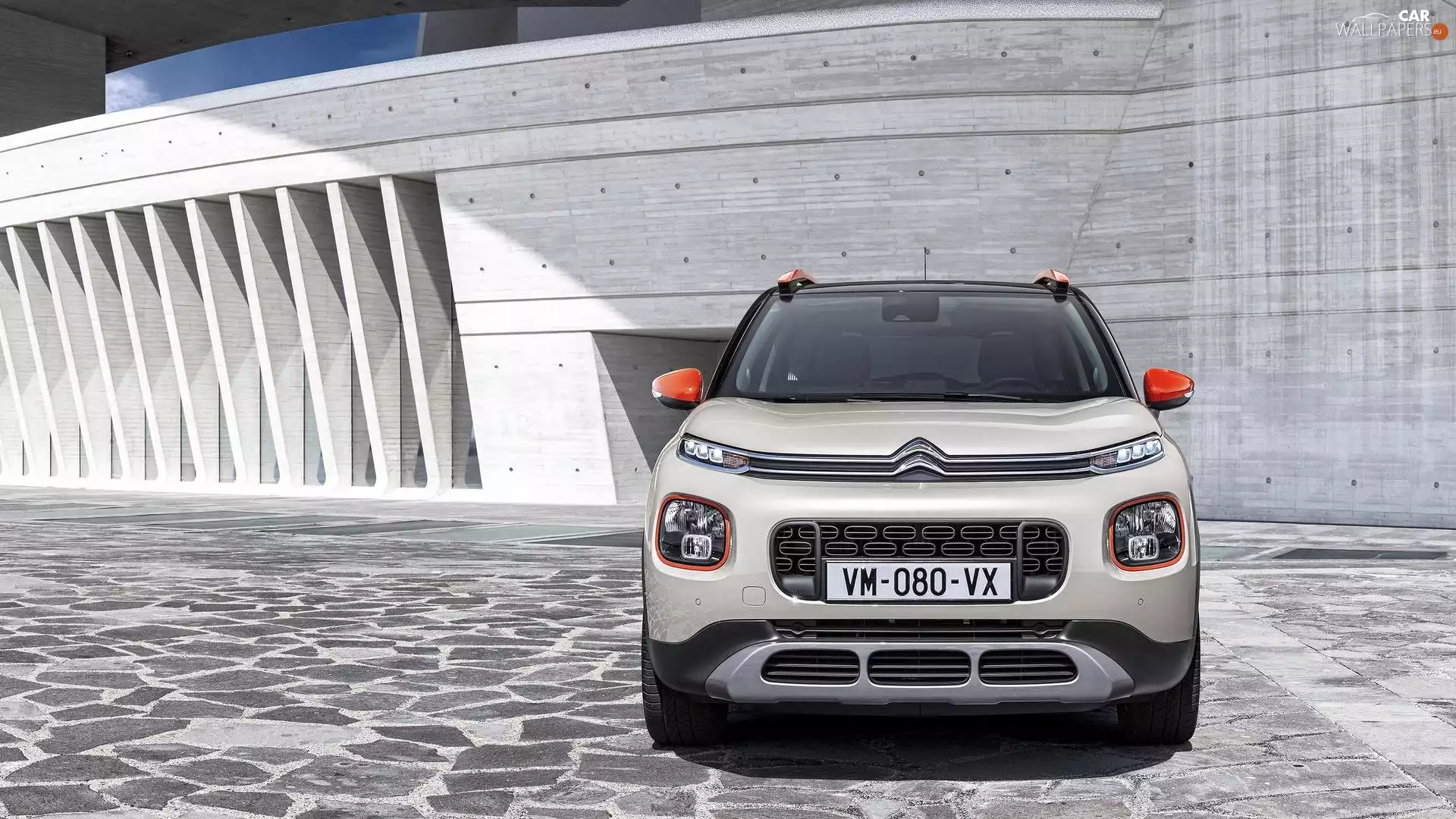 Front, Citroen C3, 2016