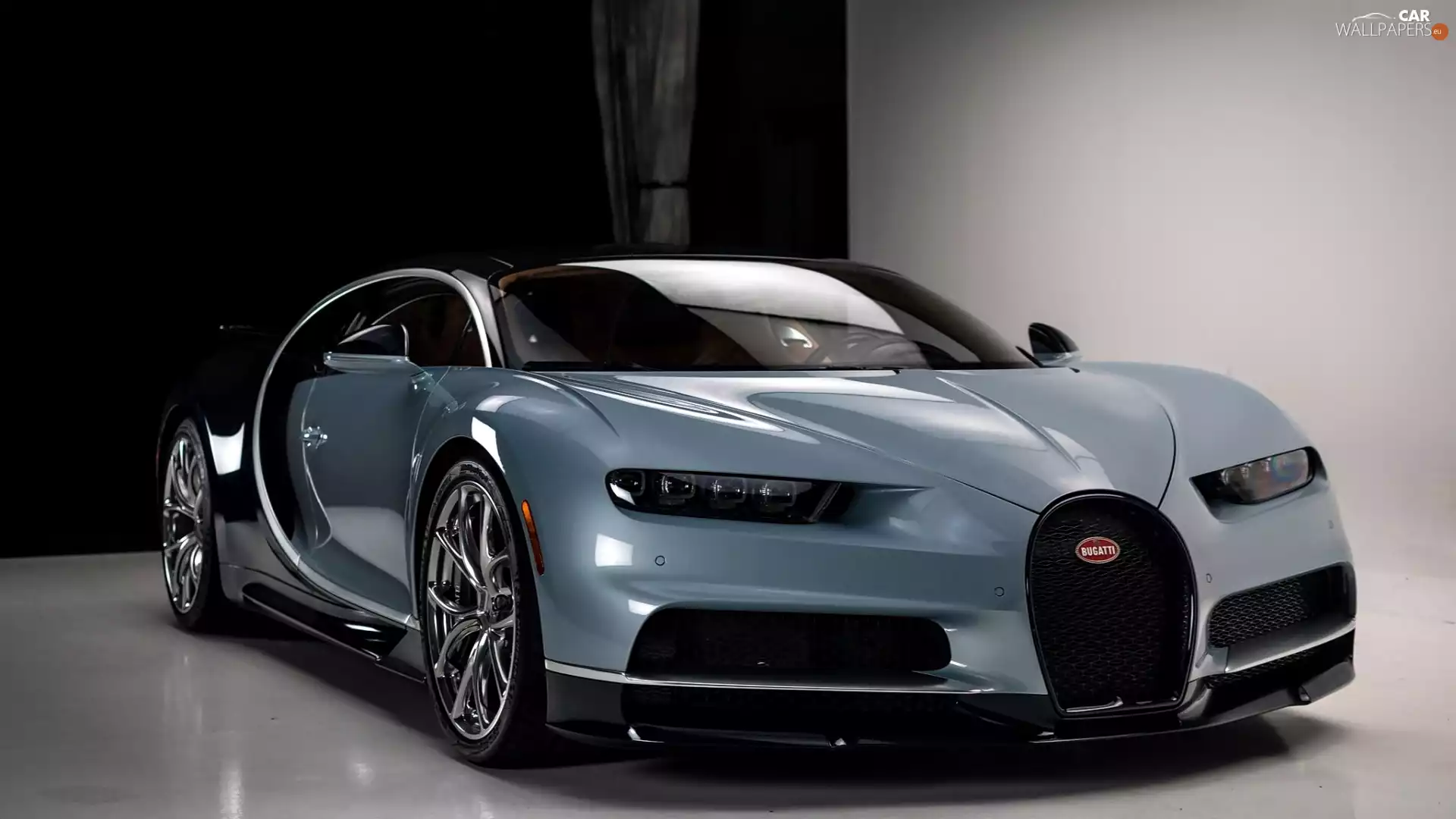 Front, Bugatti Chiron, 2016