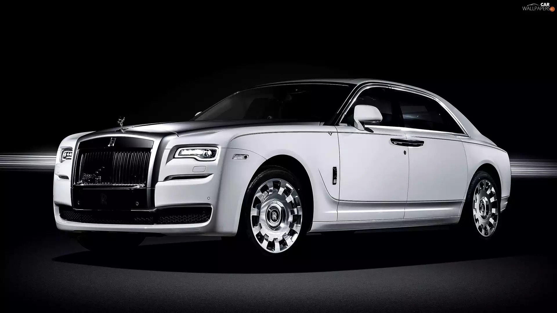 White, Eternal Love, 2016, Rolle_Royce Ghost