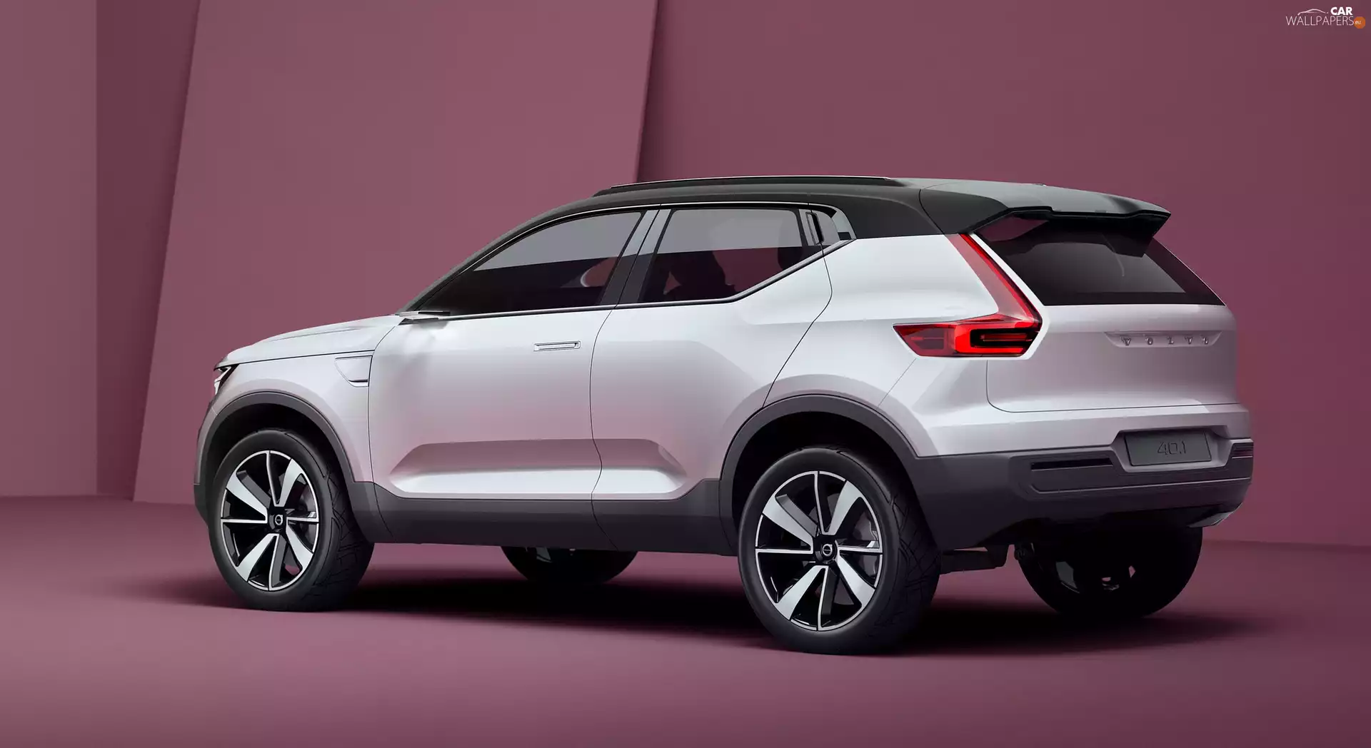 wall, Volvo XC40, 2016