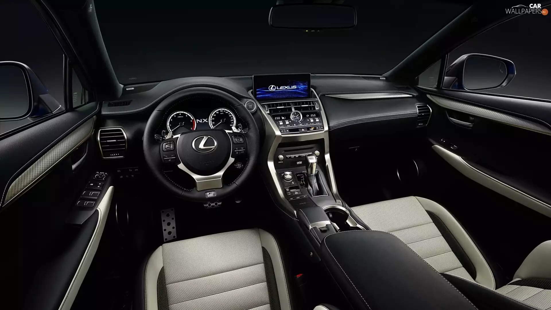 interior, Lexus NX, 2018
