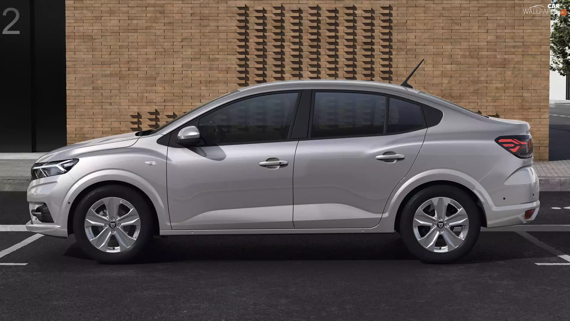 side, Dacia Logan, 2020