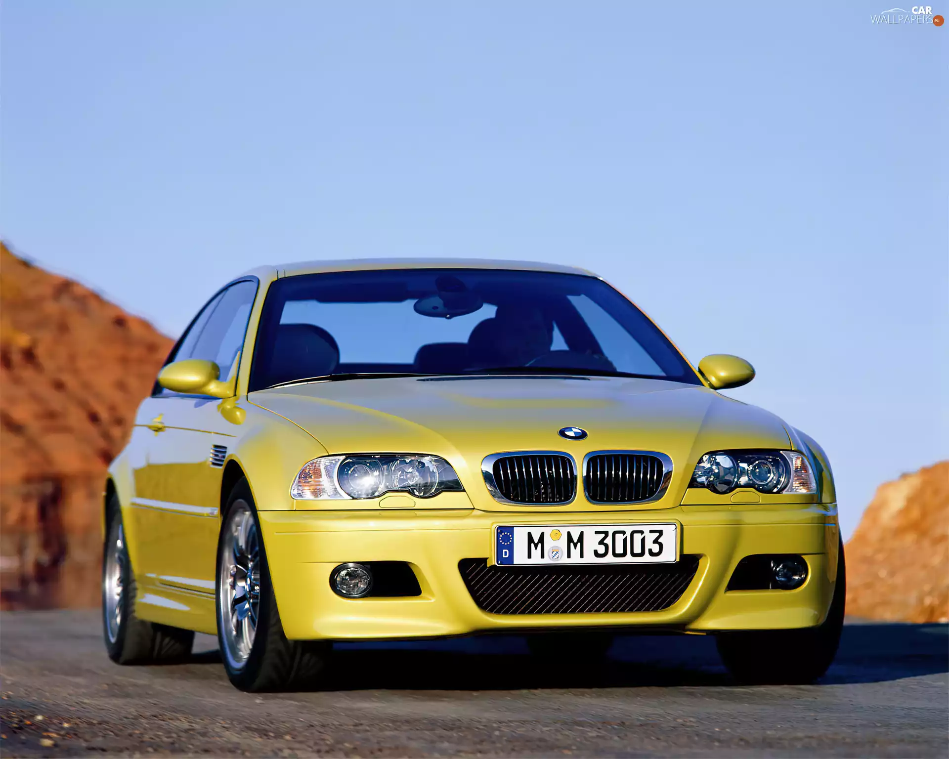 E46, Yellow, BMW 3