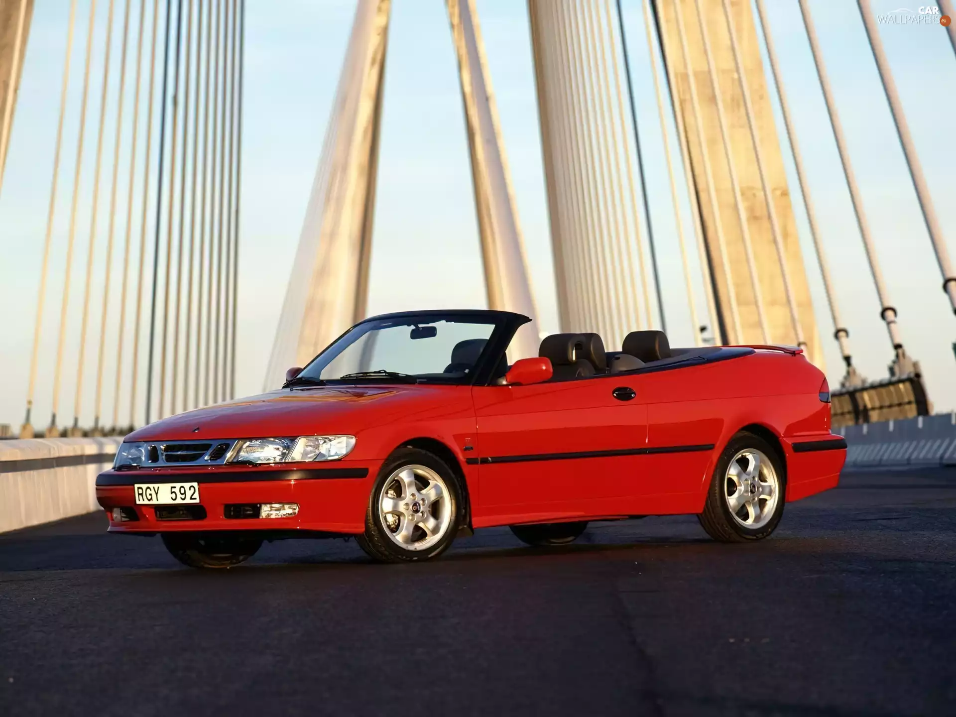 Red, Saab 9-3
