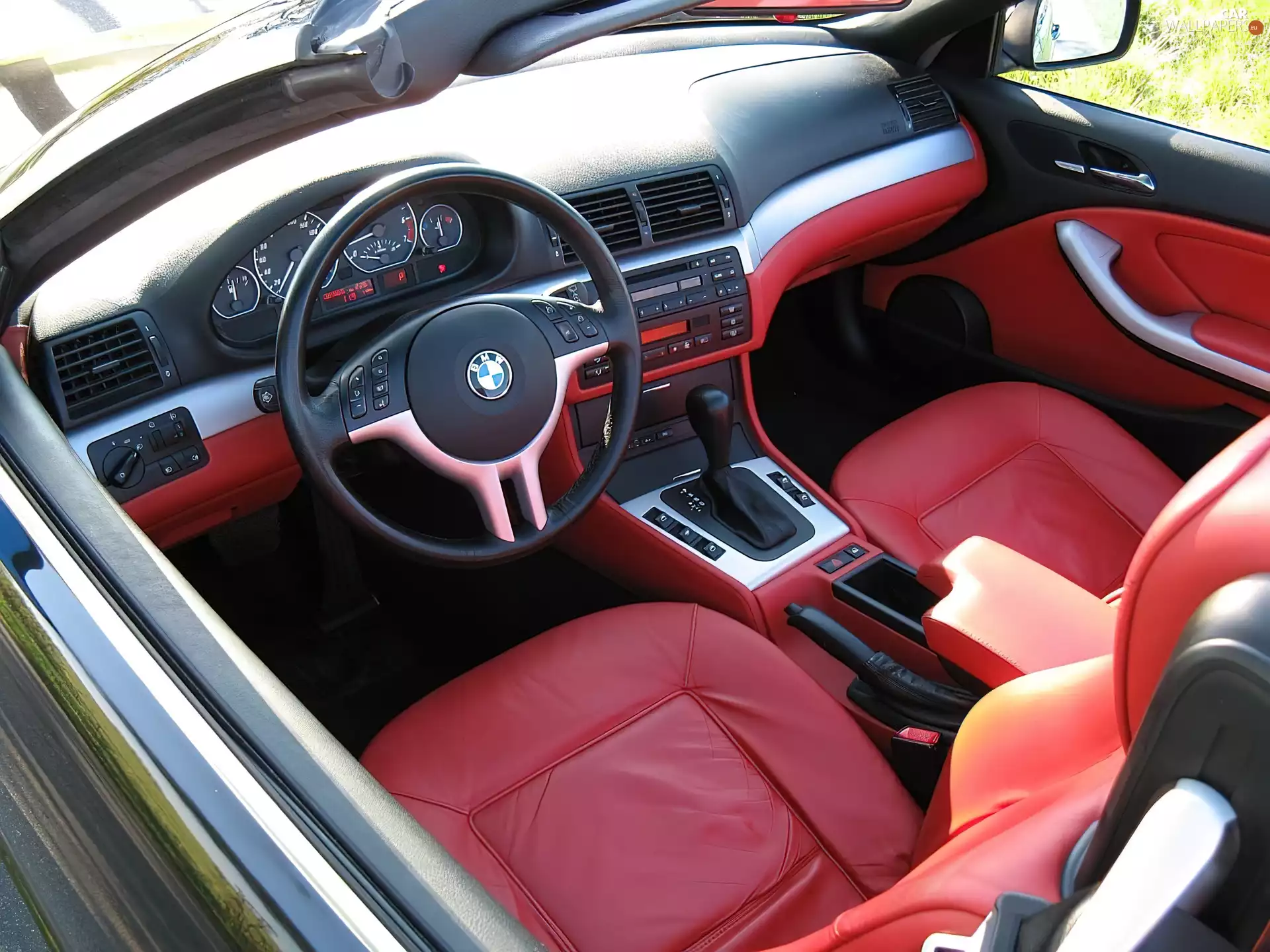 BMW 3, Red, skin, E46