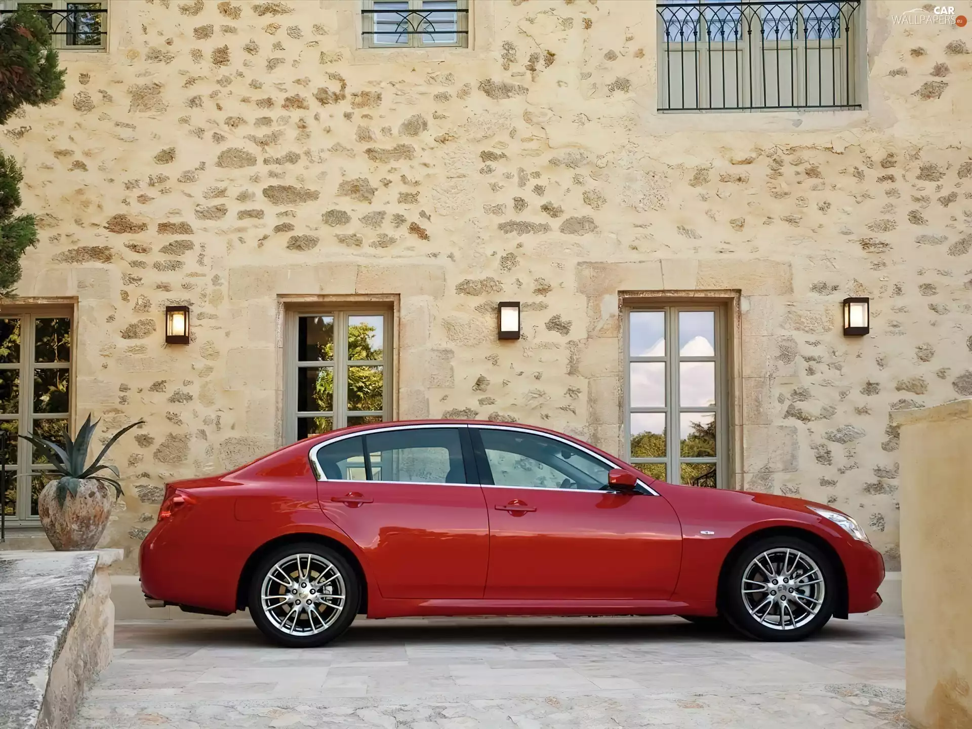 Red, Infiniti G 37