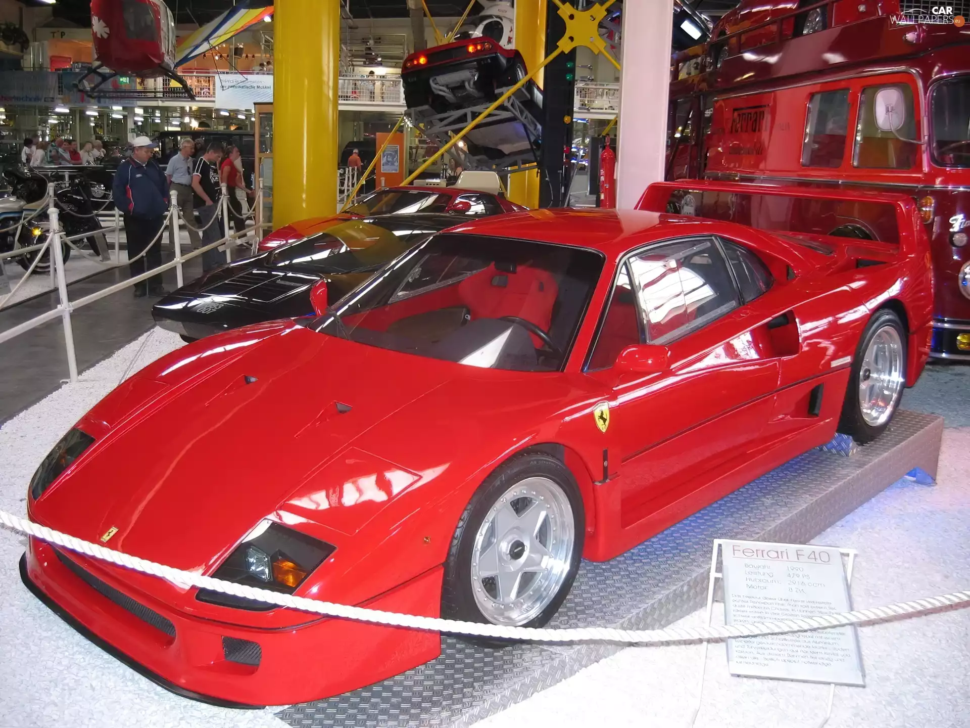 exhibition, Ferrari F 40