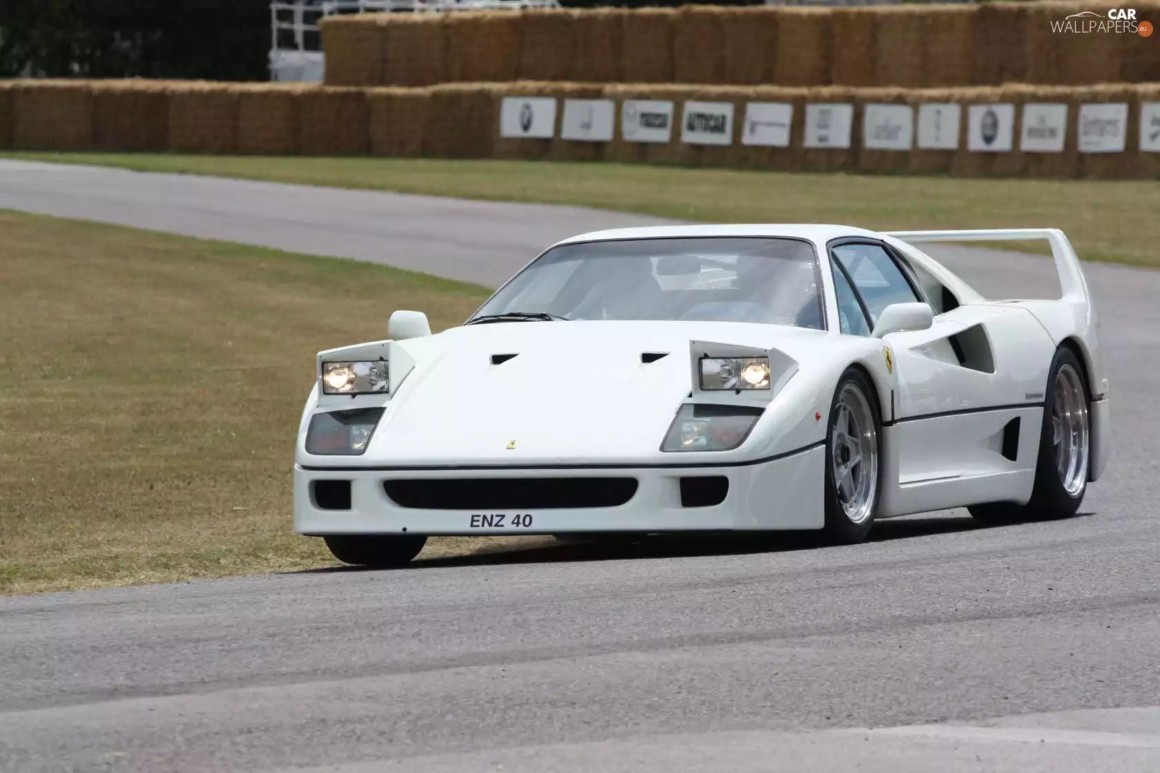 White, Ferrari F 40