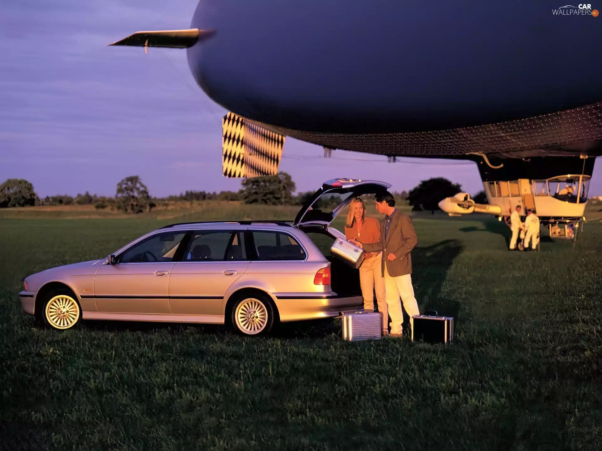 BMW 5, Combi, airship, E39