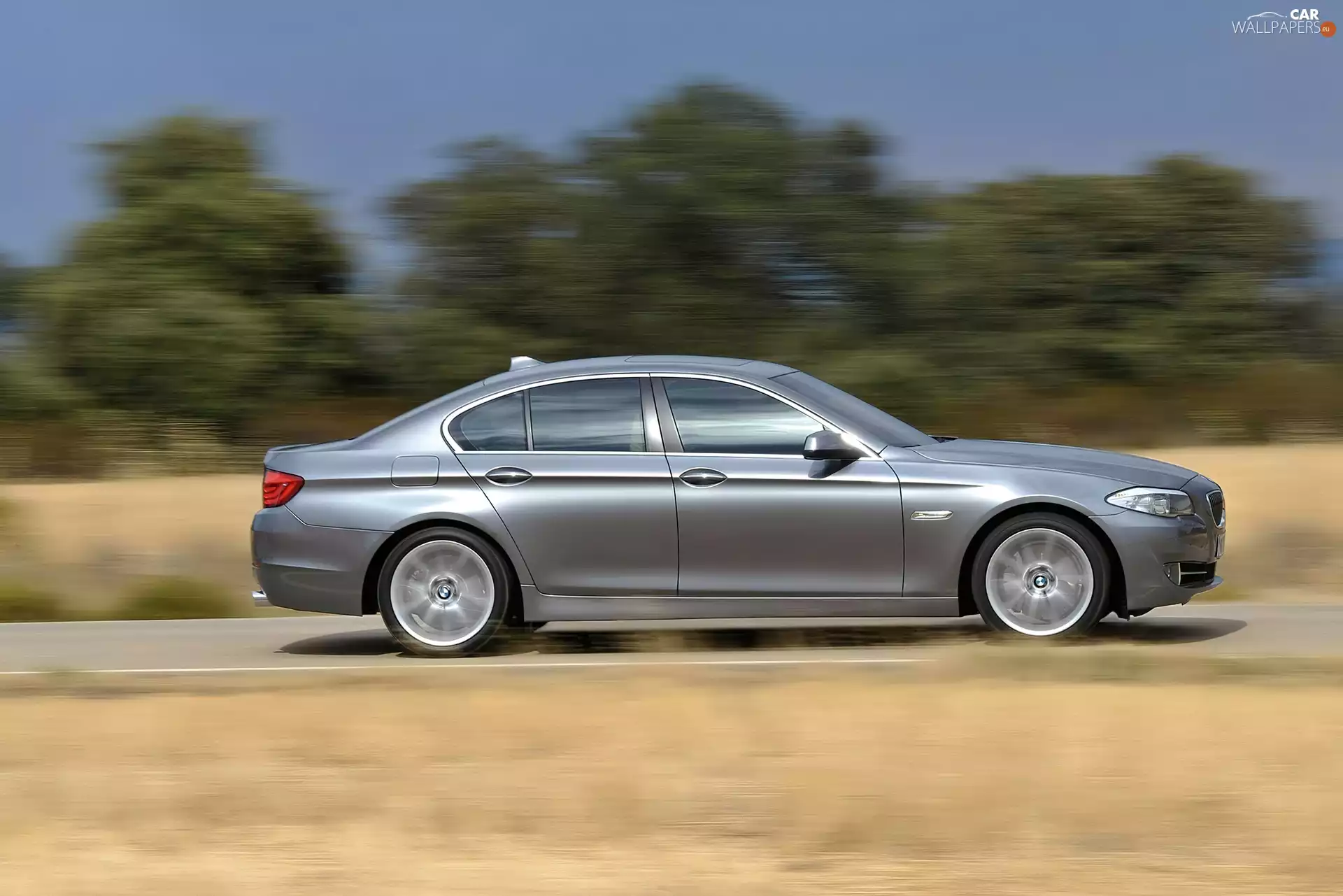 motion, Silver, BMW 5 Series F10