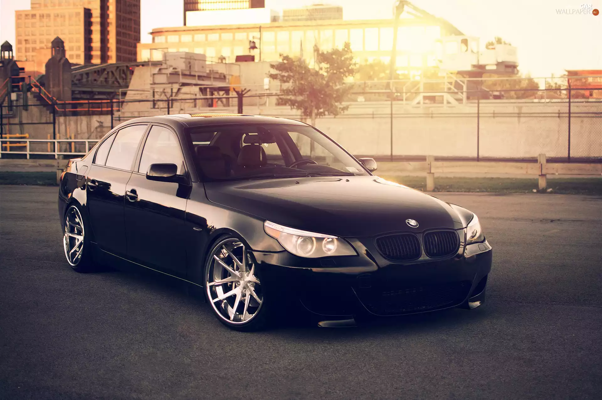 wheels, Black, BMW 5
