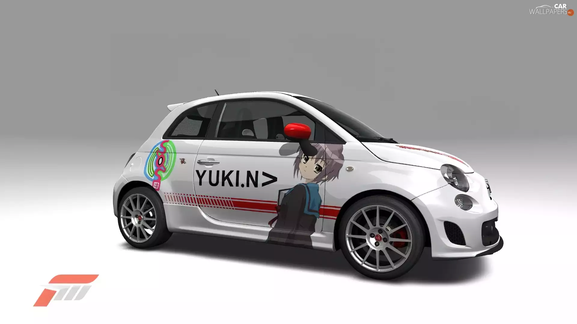 Fiat, Yuki, Anime, 500