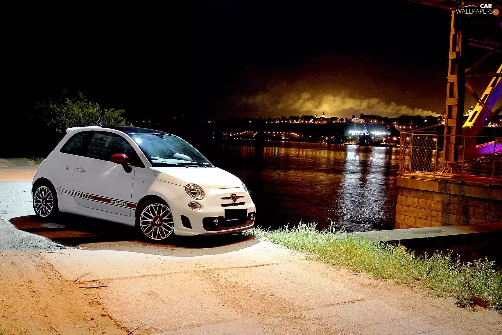 Abarth 500, Gulf, Harbour, View