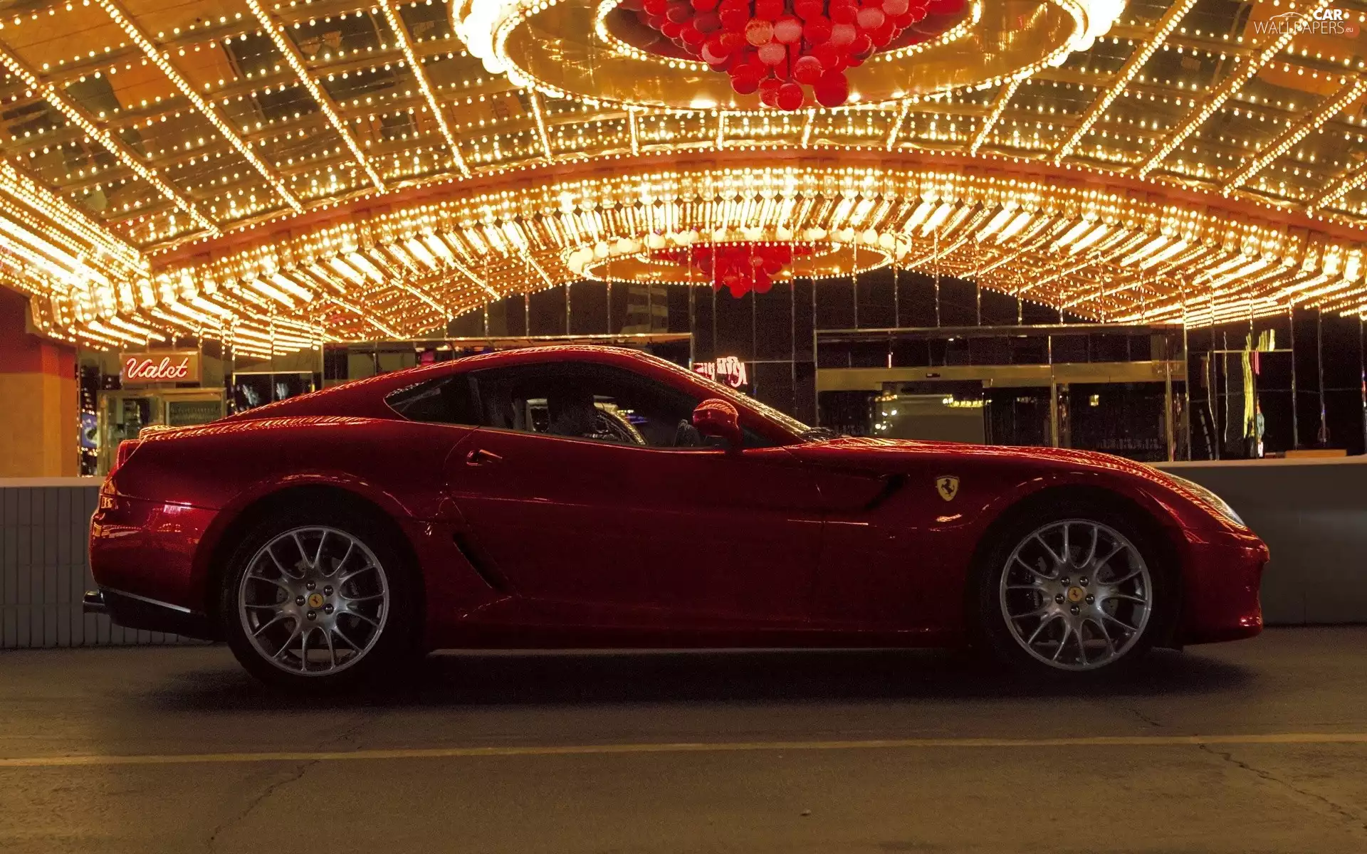 side, @, gala, Ferrari 599