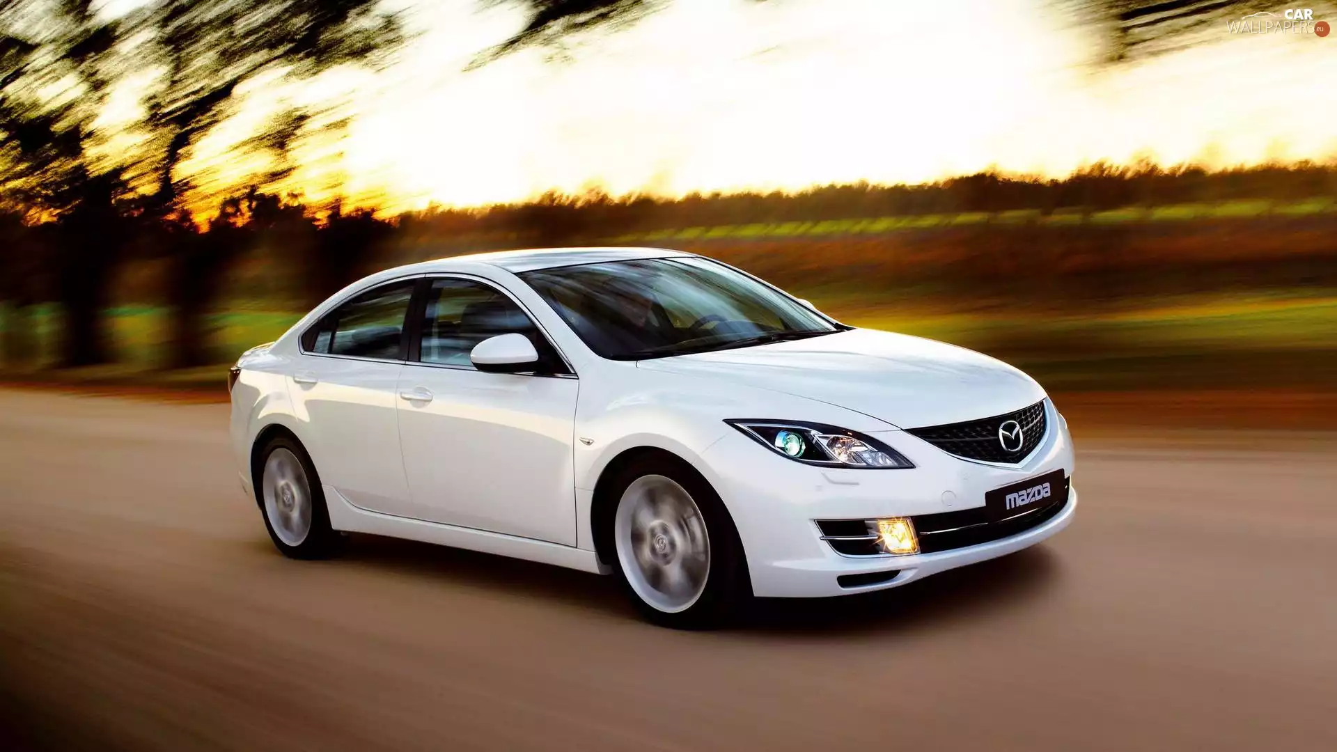 Way, White, Mazda 6