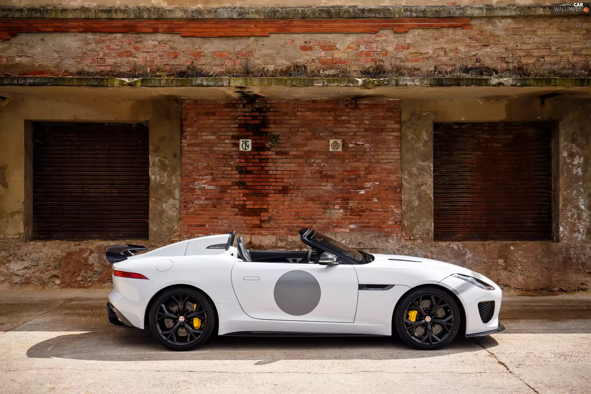 2015-2016, White, Jaguar F-Type Project 7