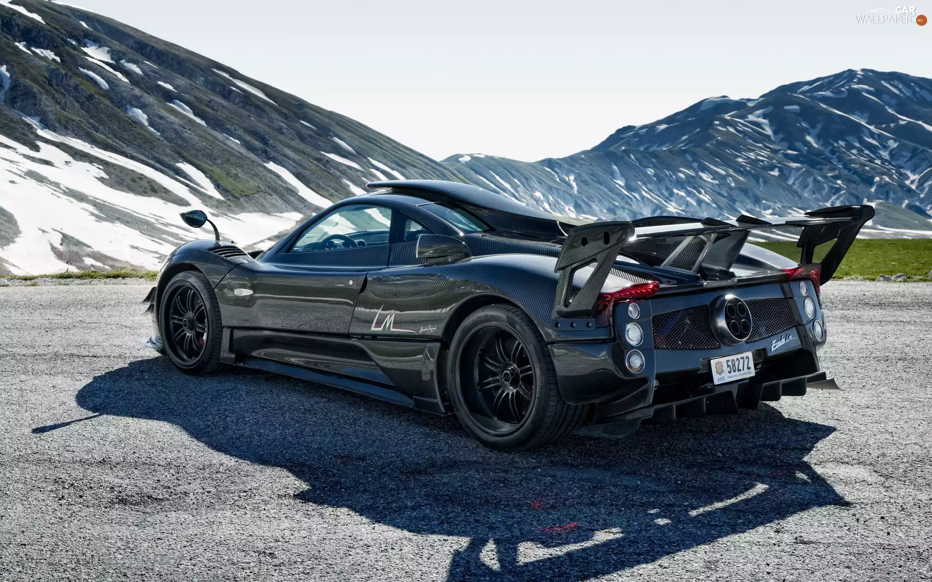 Mountains, Pagani Zonda 760 LM, 2014