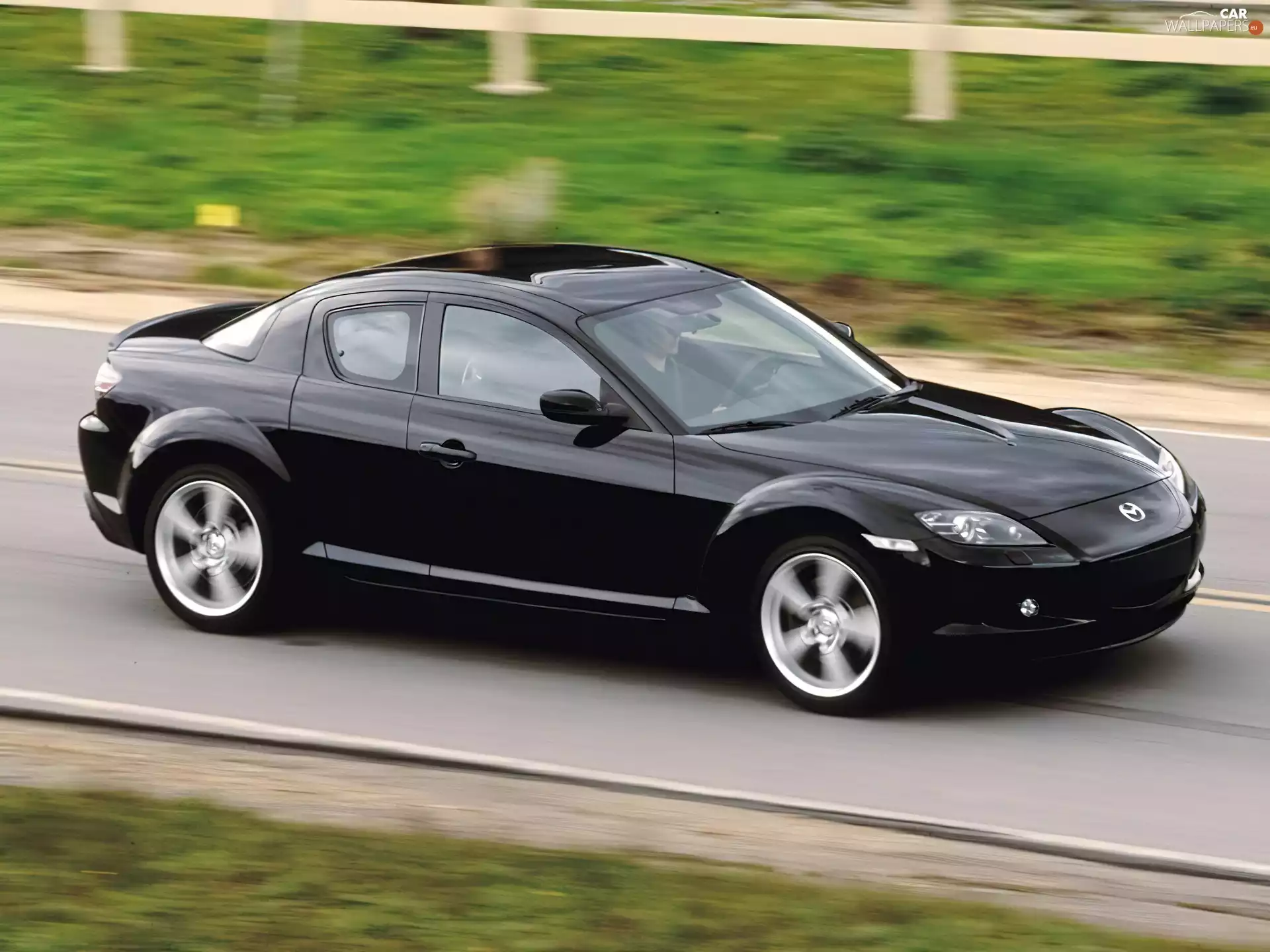 Black Mazda RX-8