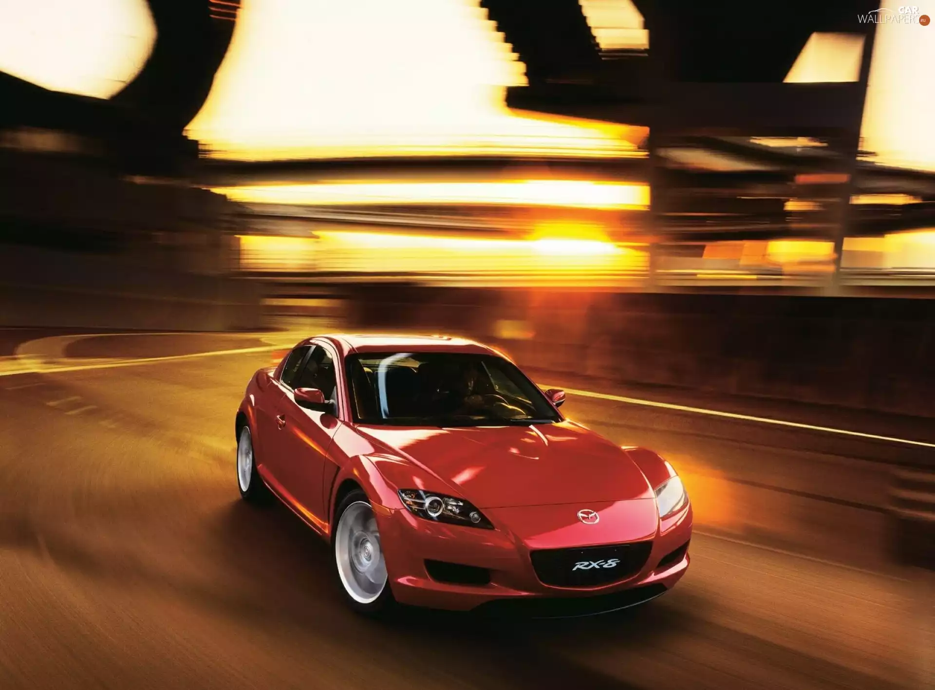 RX 8, red hot, Mazda