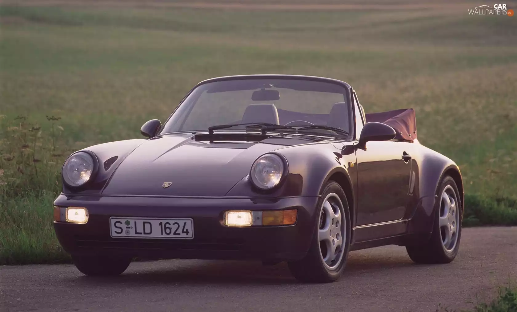 Cabriolet, vintage, Porsche 911