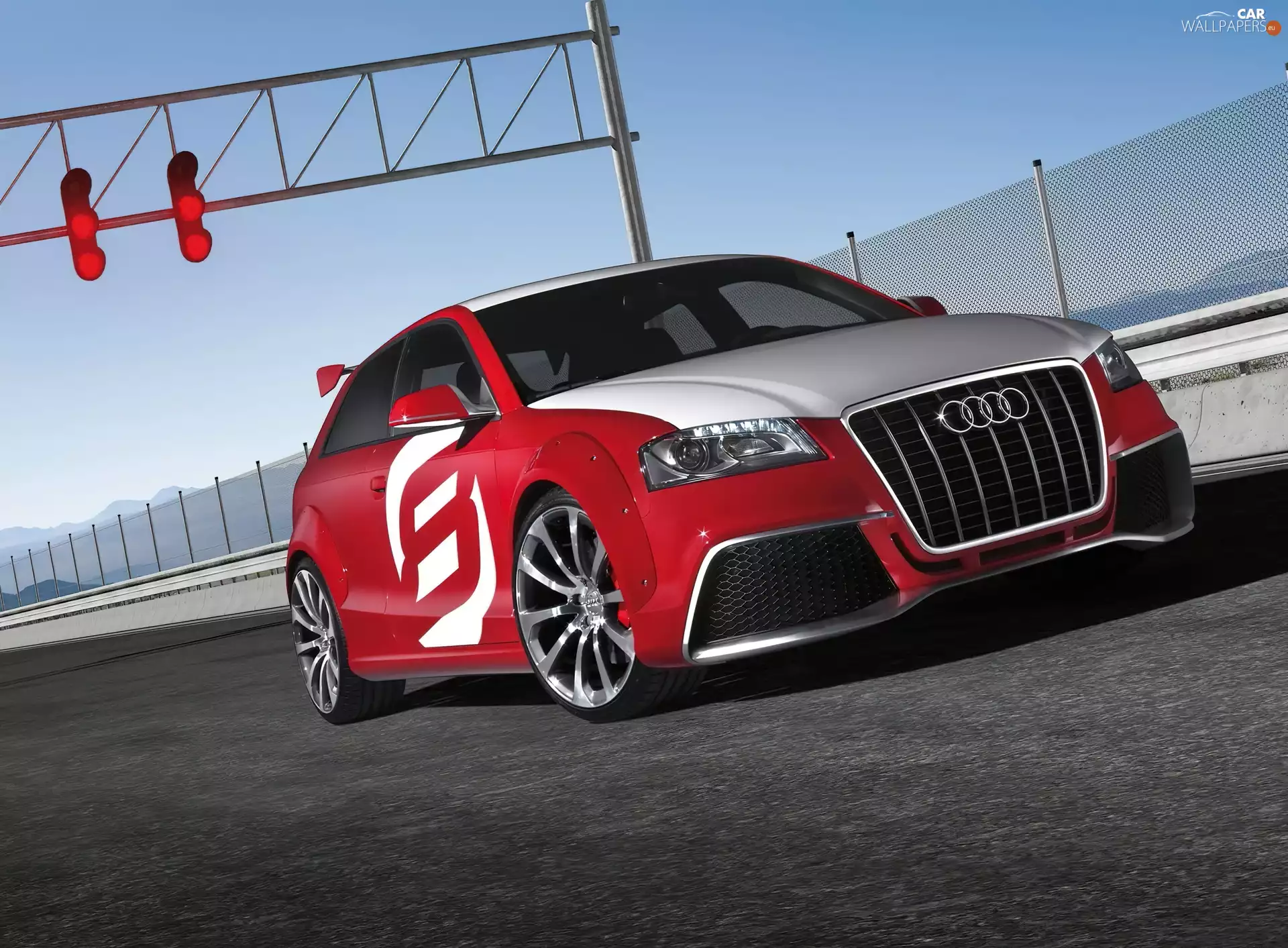 Audi A3 Clubsport Quattro, track