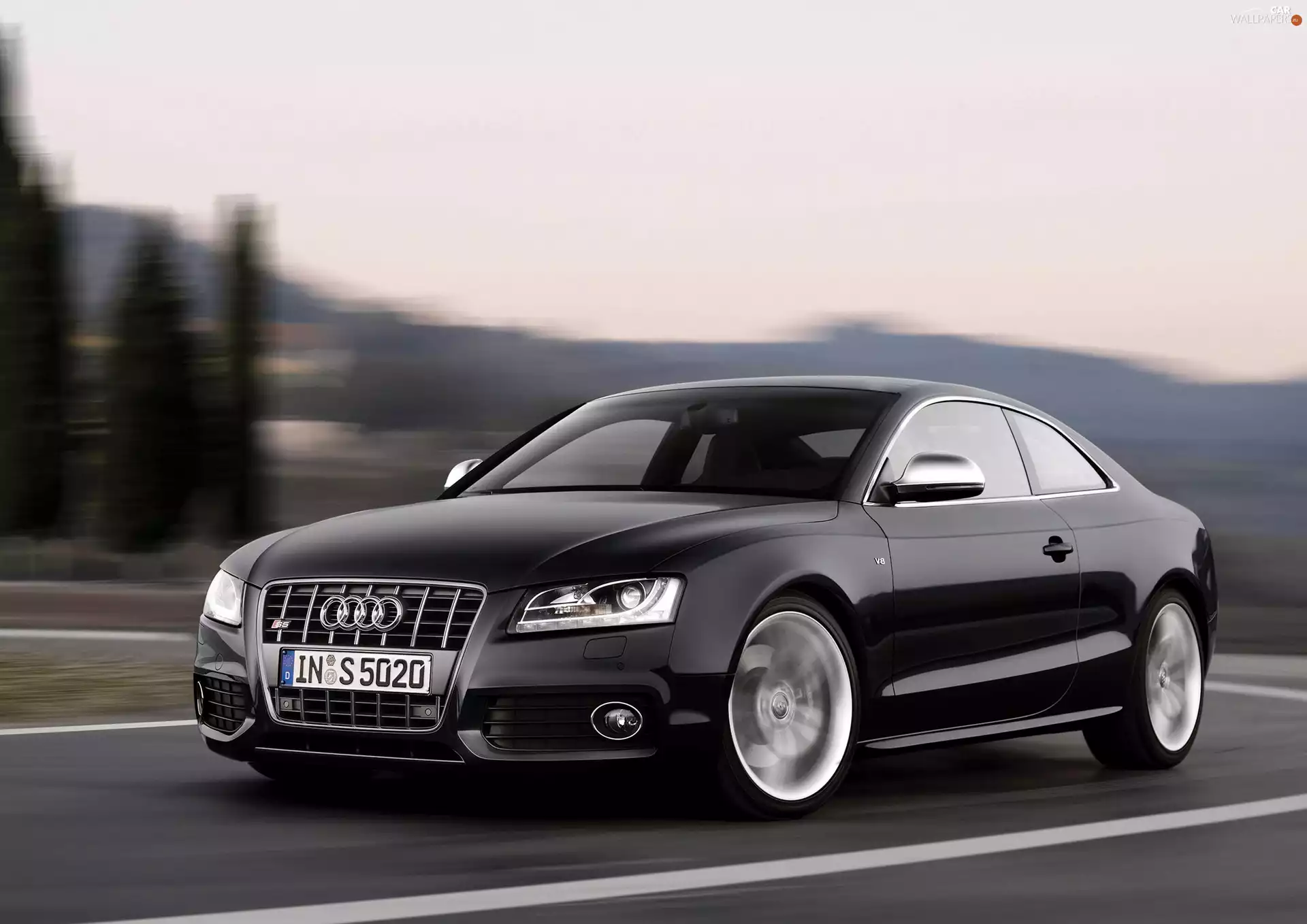 S5, Black, Audi A5