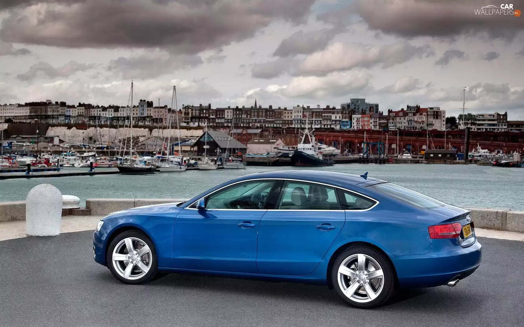 Audi, Town, River, A7