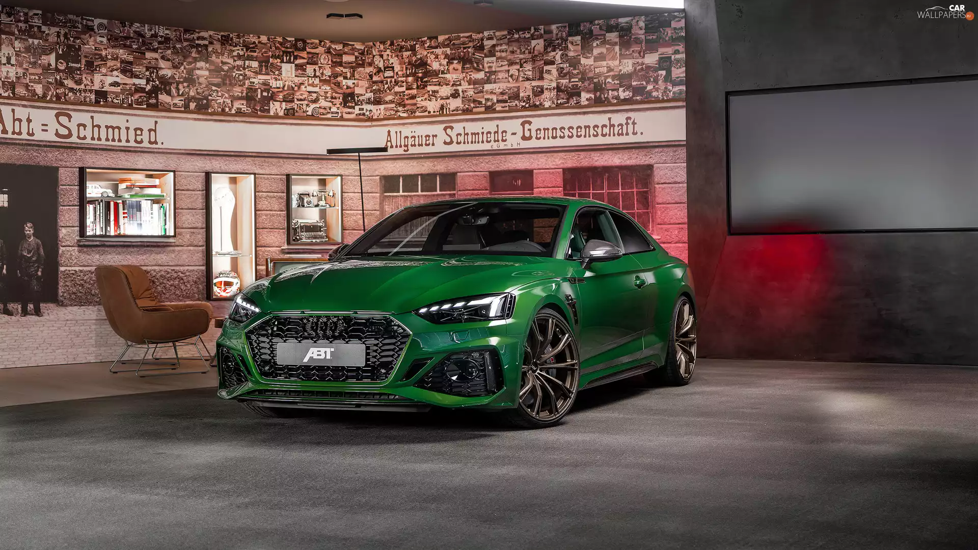 green ones, coupe, ABT, Audi RS5