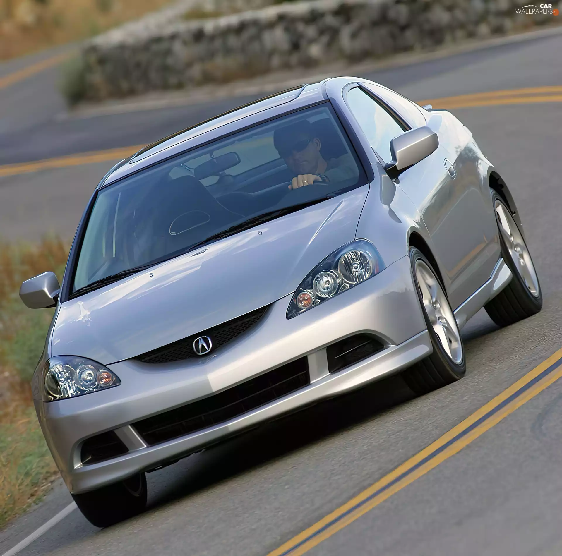 Acura RSX, driver