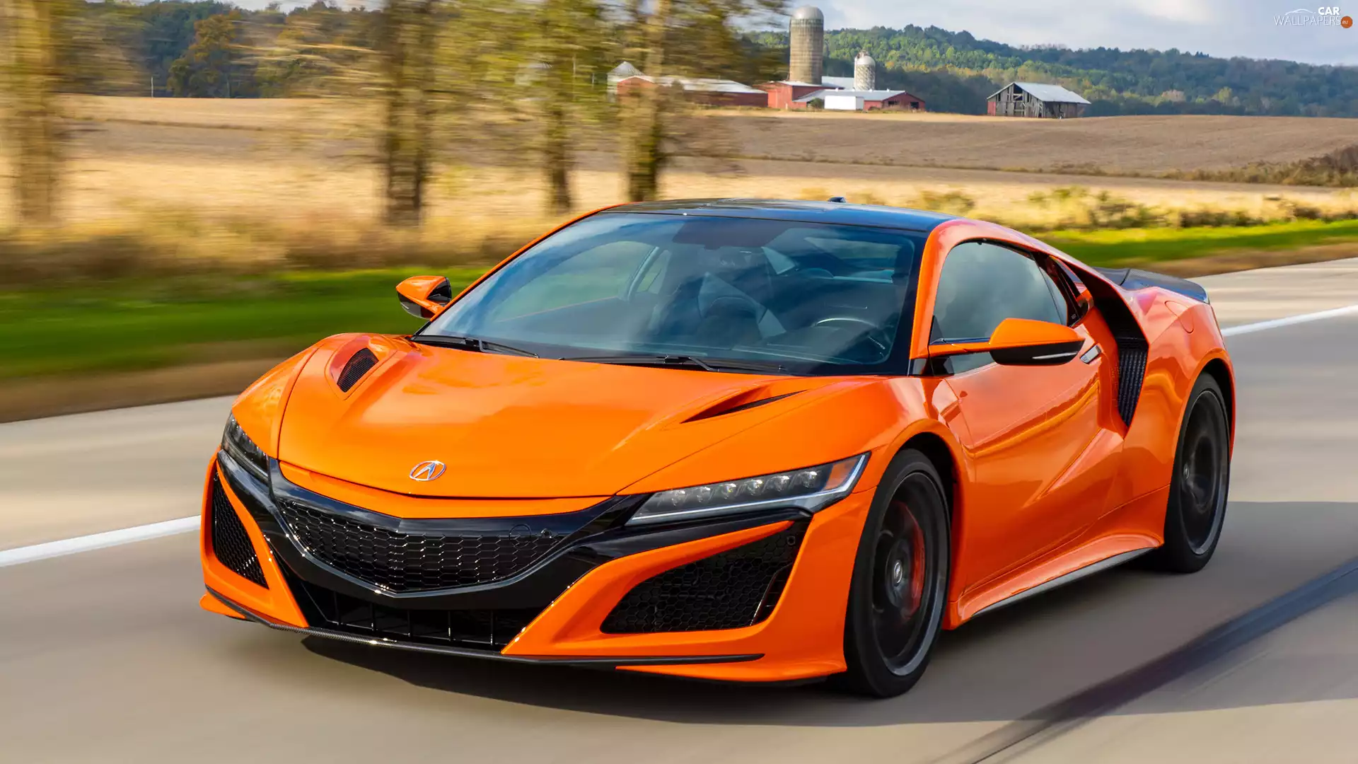 Acura NSX, Orange